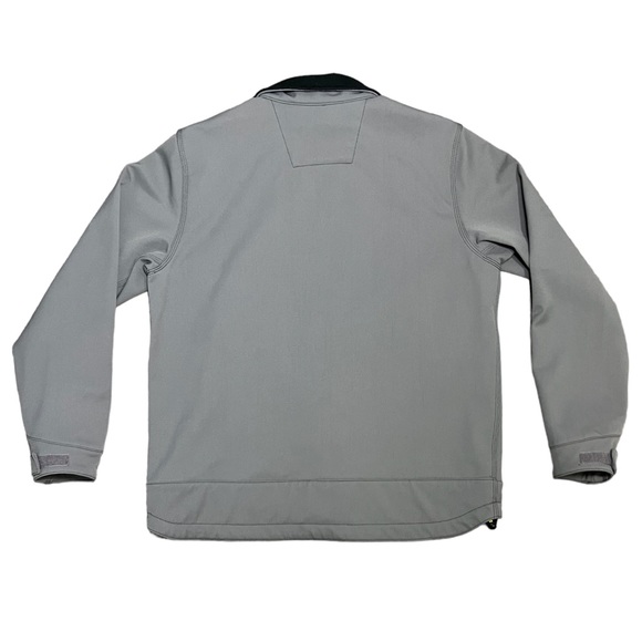 Carhartt Men's Rain Defender Relaxed Fit Heavyweight Sz Large Gray - Picture 2 of 11